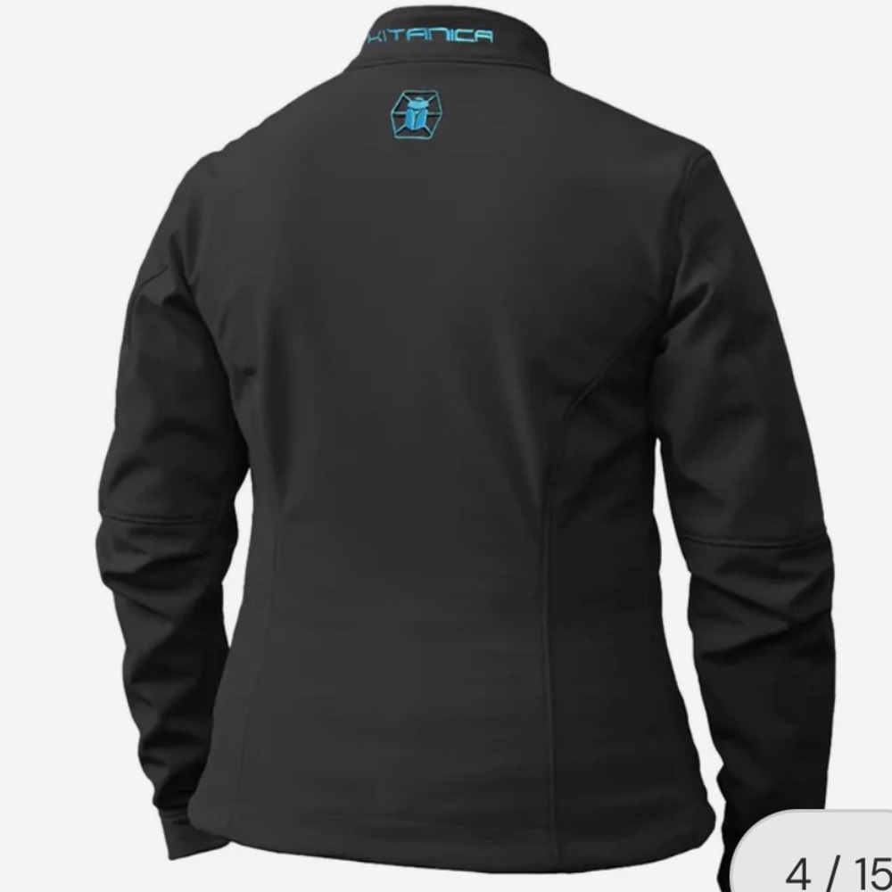 KITANICA LADY BUG Women's Black Fleece lined Jacket SIZE SMALL - Picture 3 of 13